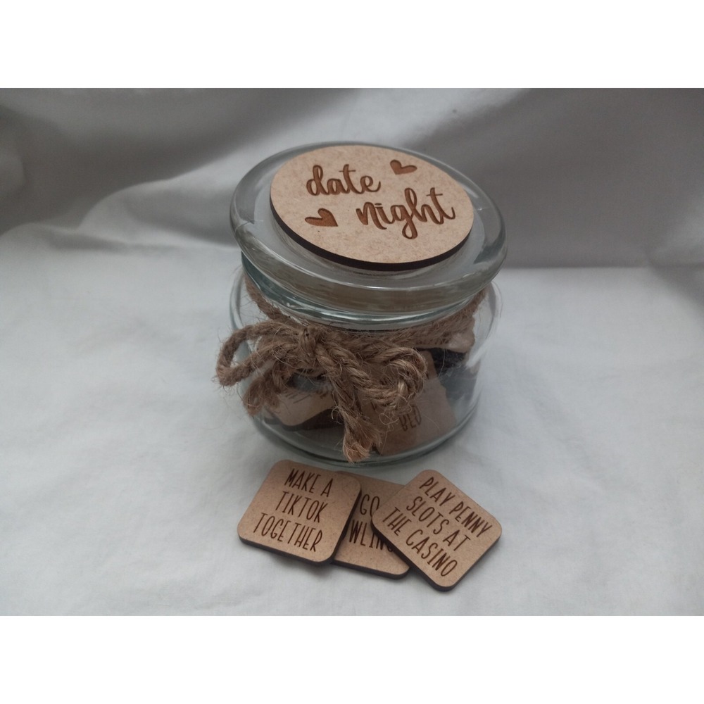 Date Nights in a Gift Jar Includes 26 Date Ideas NWT‎